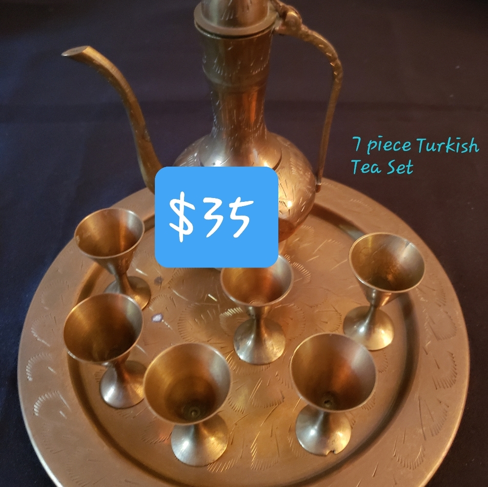 Turkish Ottoman Tea Set